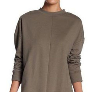 NWT Contemporary Designer Knit Sweatshirt Dress